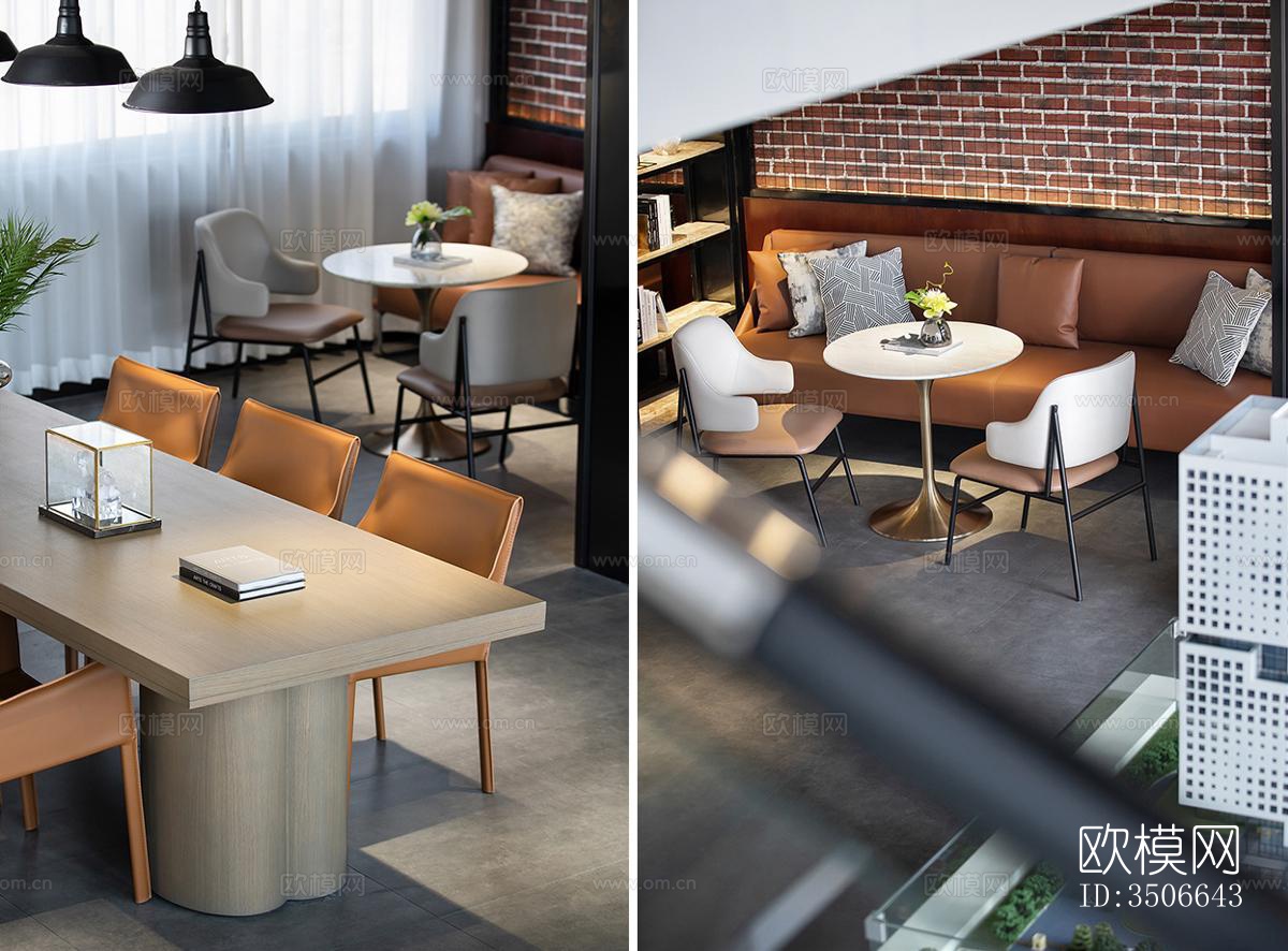 现代售楼处效果图下载（渲染图5）