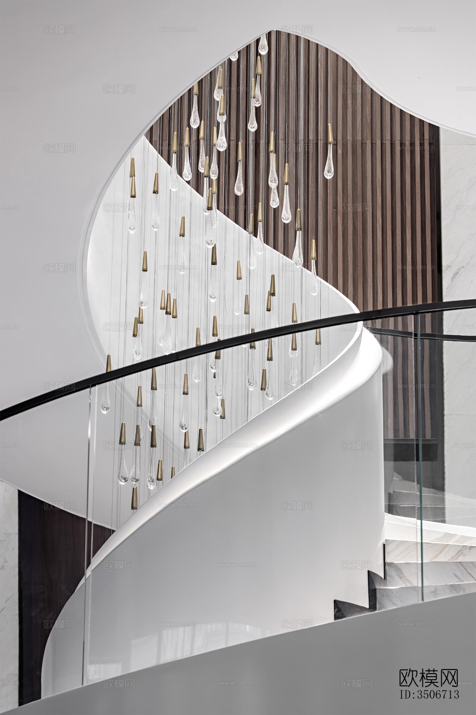 现代售楼处效果图下载（渲染图2）