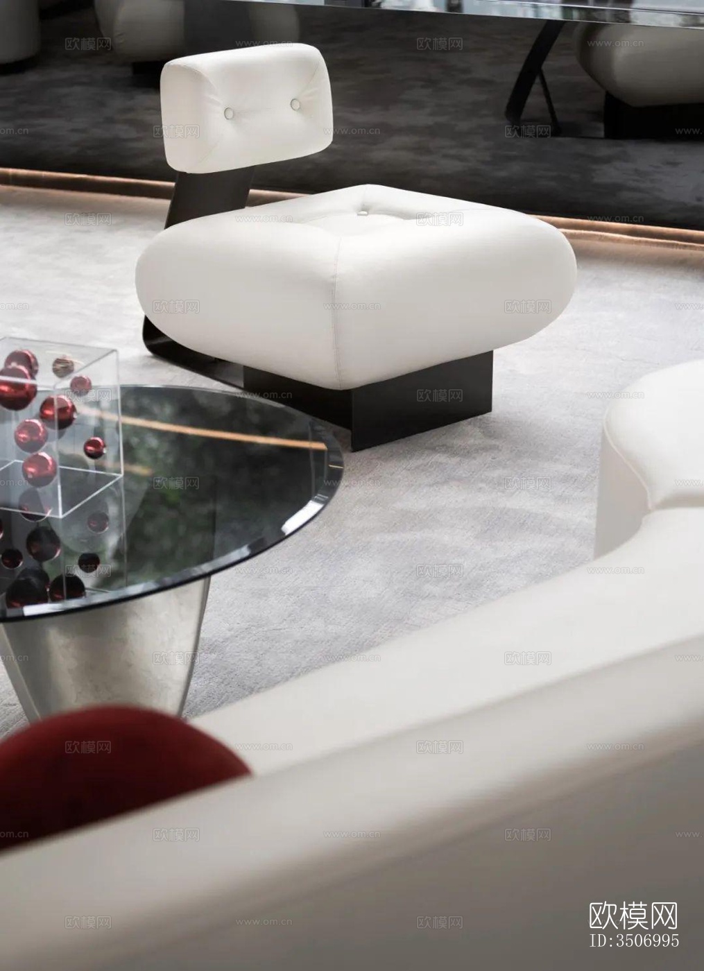 现代售楼处效果图下载（渲染图1）