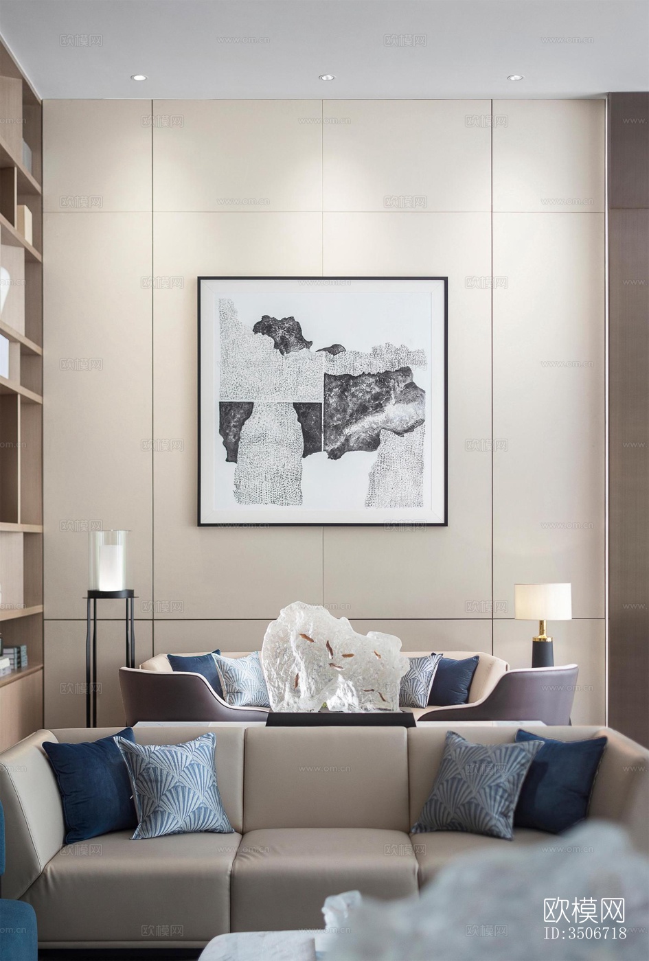 现代售楼处效果图下载（渲染图8）