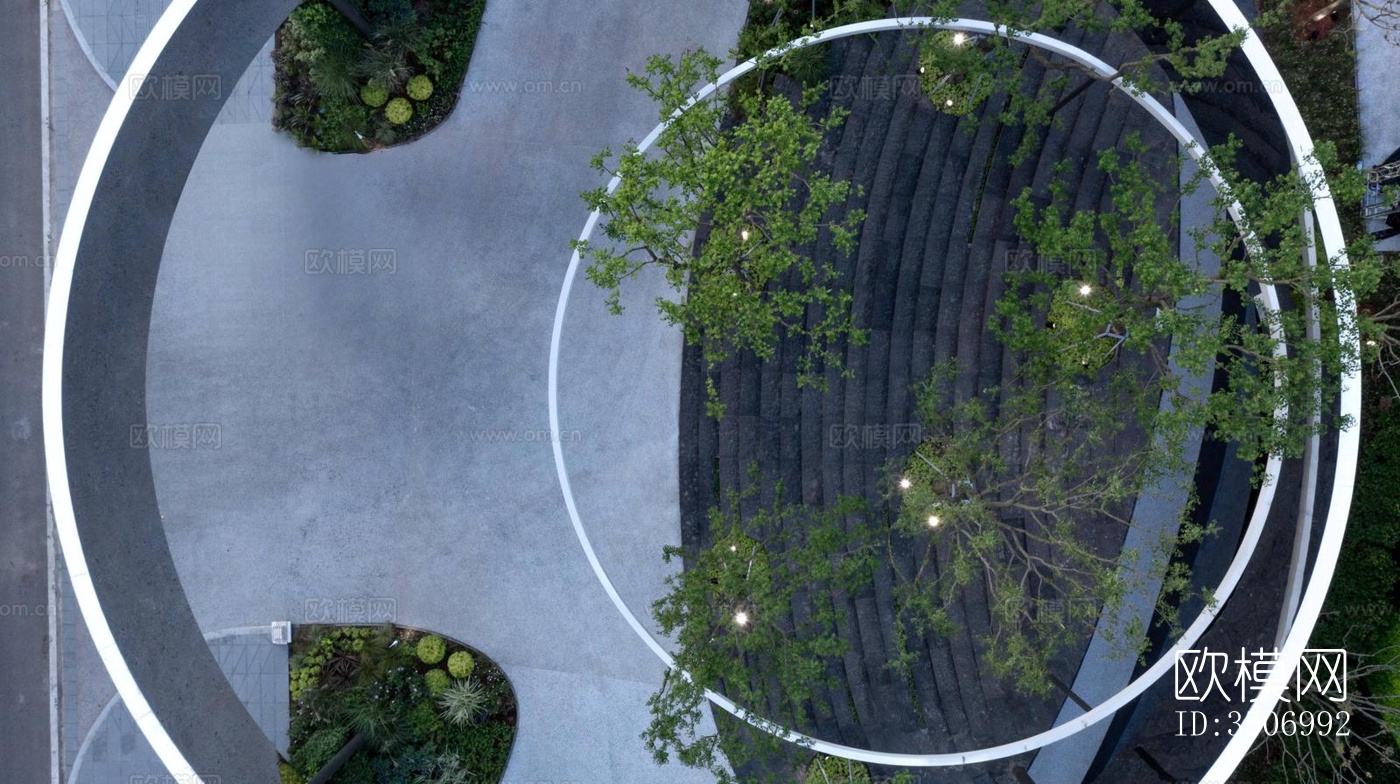 现代售楼处效果图下载（渲染图2）