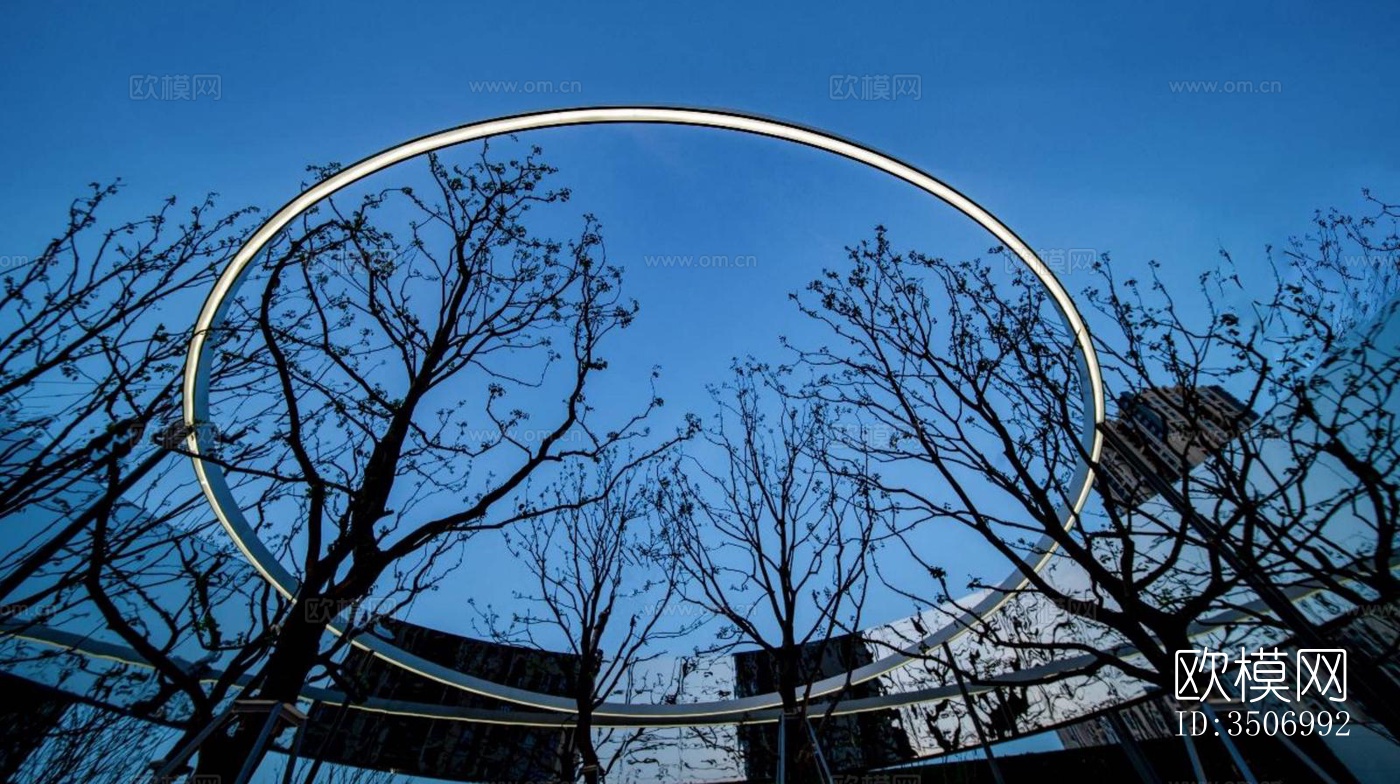 现代售楼处效果图下载（渲染图9）