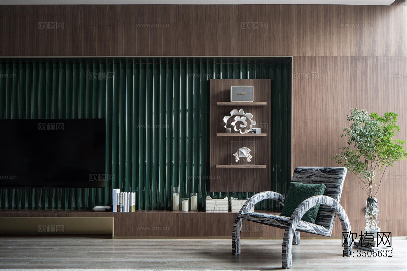 现代售楼处效果图下载（渲染图11）