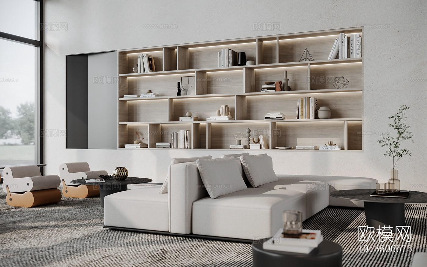 现代售楼处效果图下载（渲染图11）