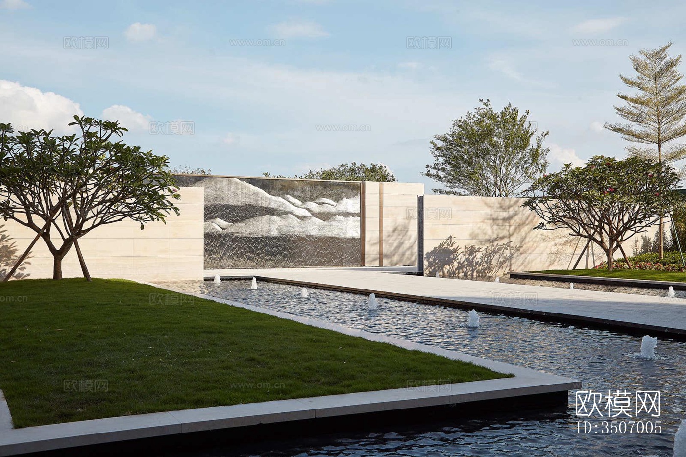 现代售楼处效果图下载（渲染图7）