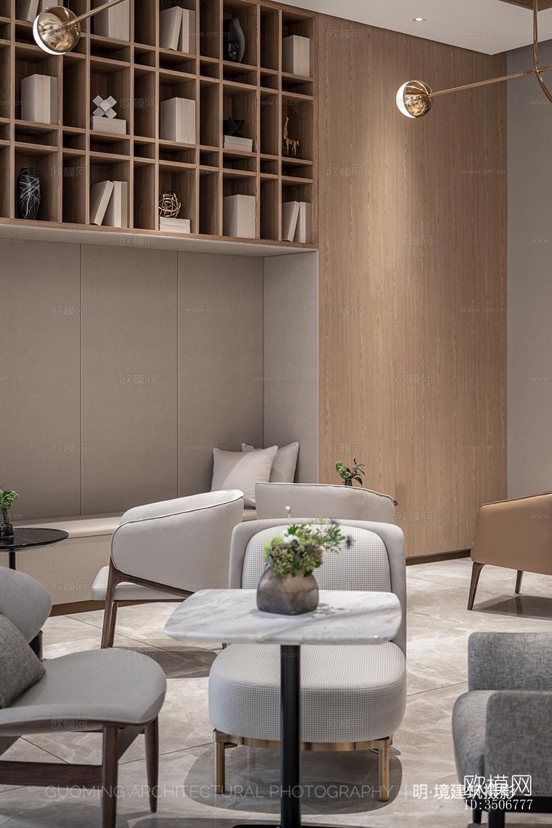 现代售楼处效果图下载（渲染图6）