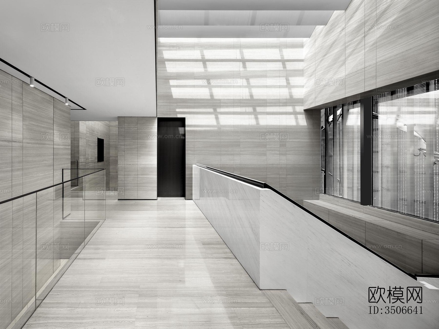 现代售楼处效果图下载（渲染图11）