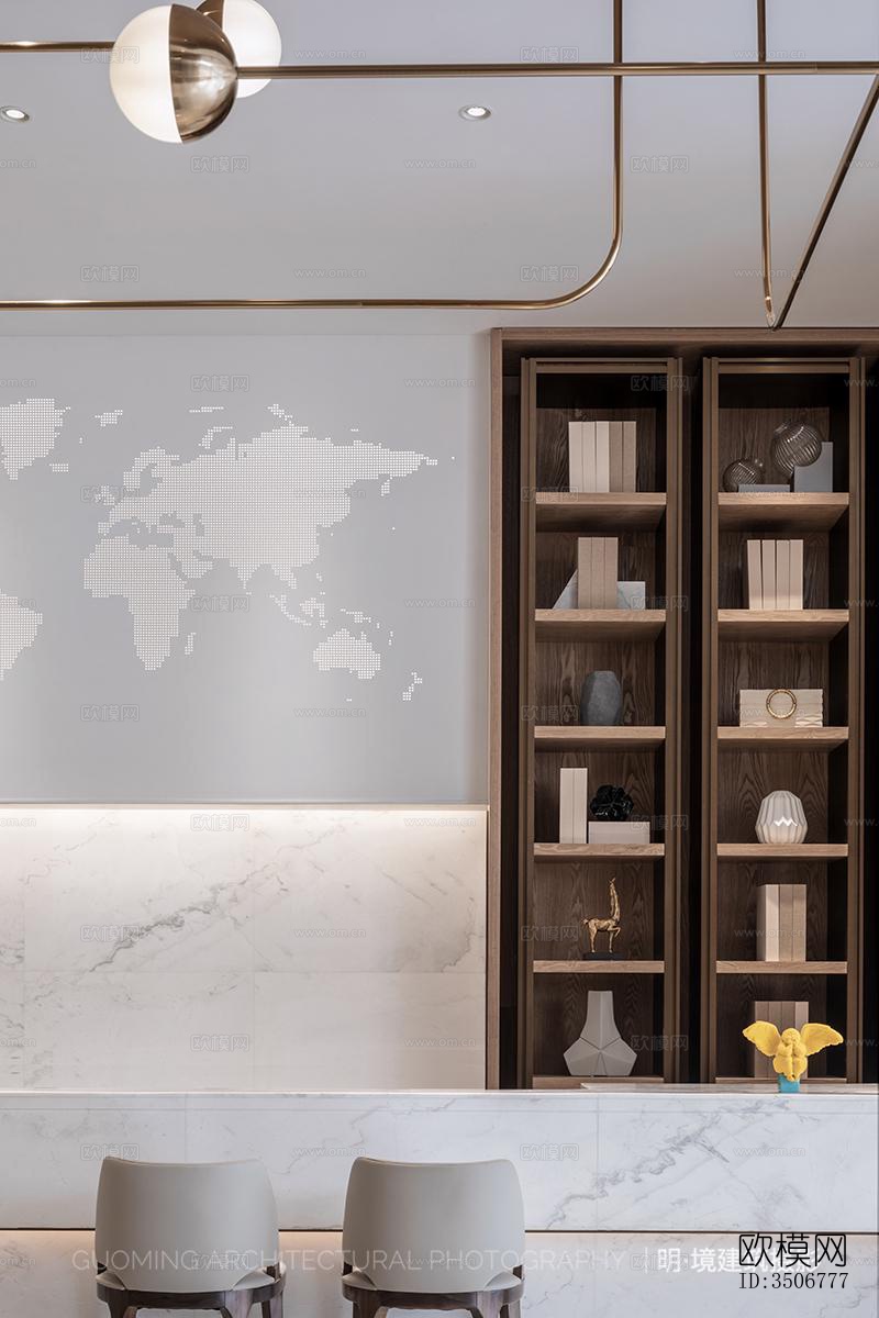 现代售楼处效果图下载（渲染图7）