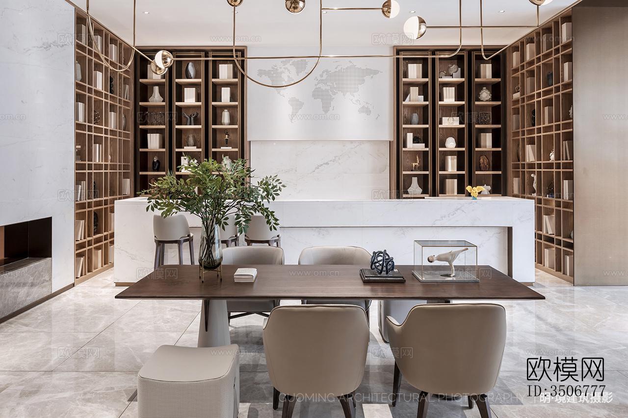 现代售楼处效果图下载（渲染图8）