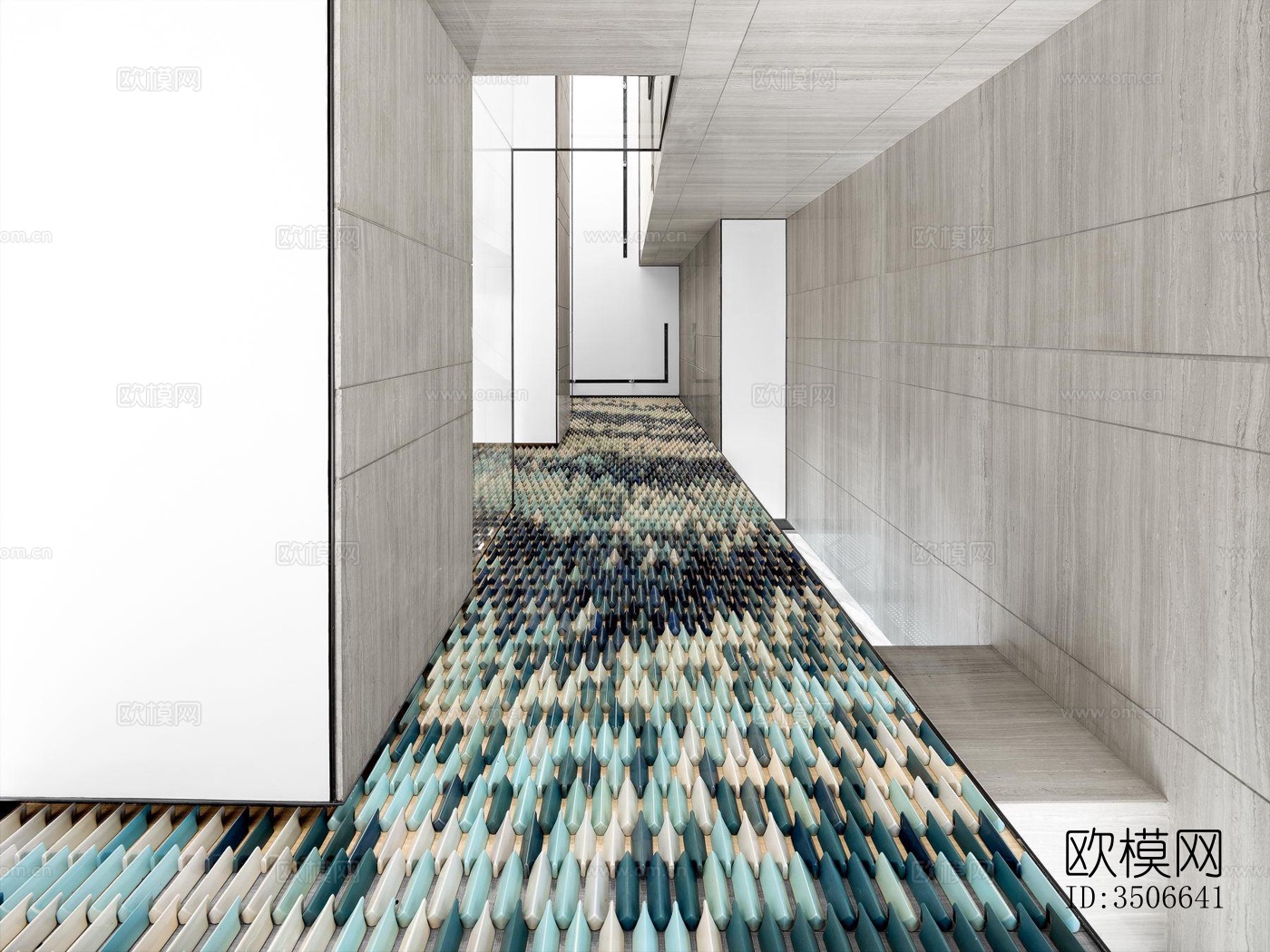 现代售楼处效果图下载（渲染图17）