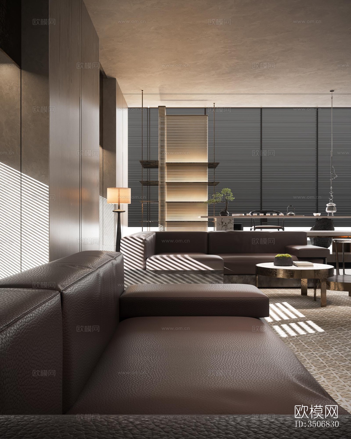 现代售楼处效果图下载（渲染图4）