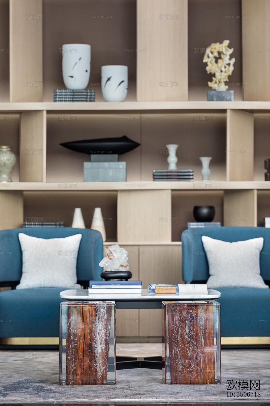 现代售楼处效果图下载（渲染图7）