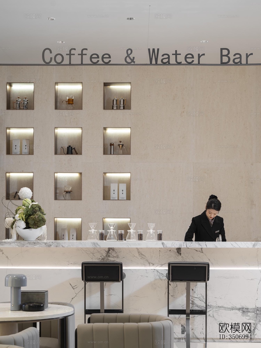 现代售楼处效果图下载（渲染图11）