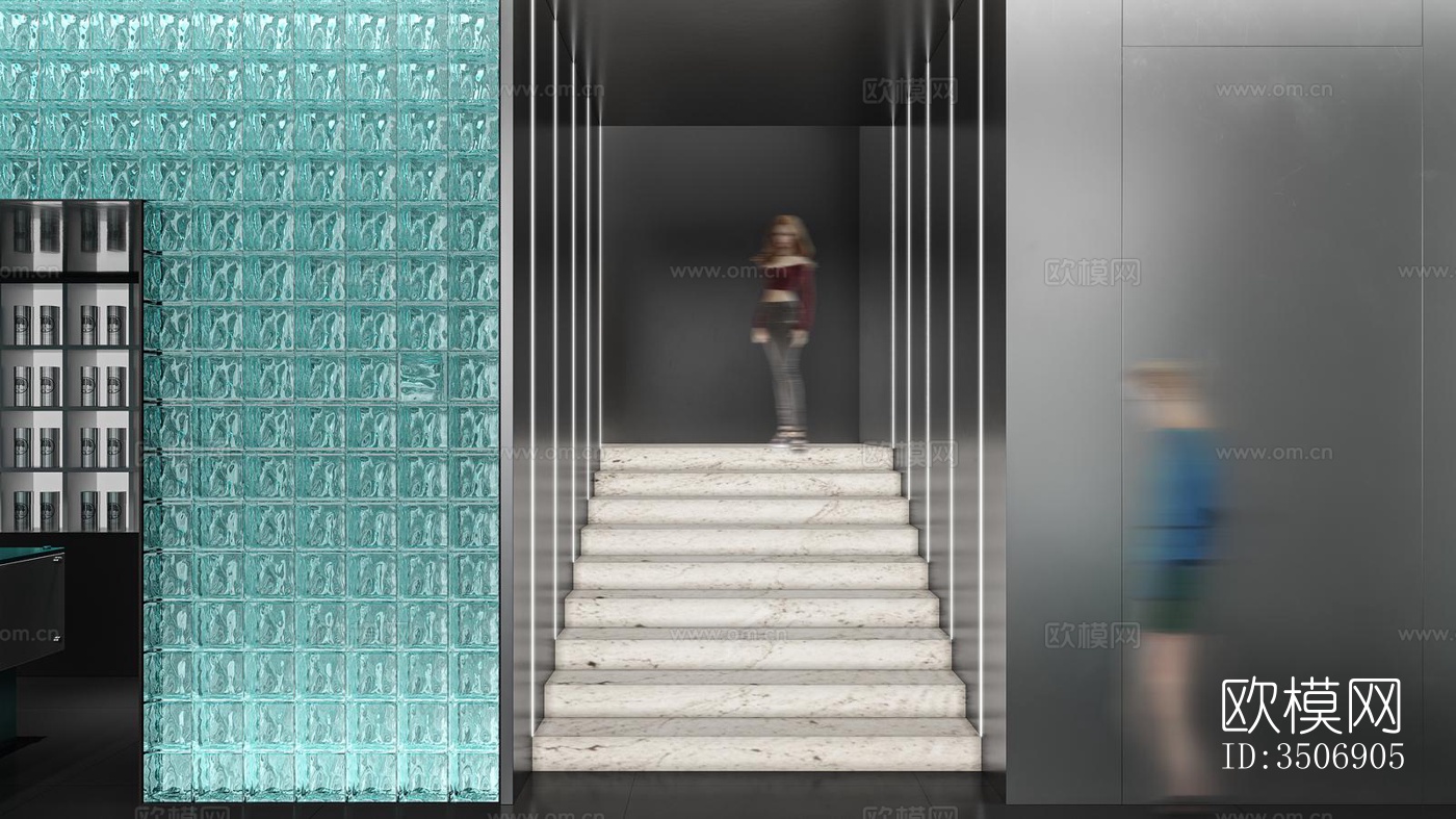 现代售楼处效果图下载（渲染图15）