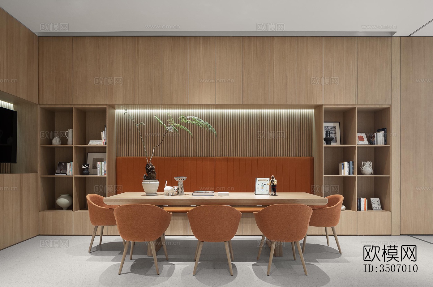 现代售楼处效果图下载（渲染图4）