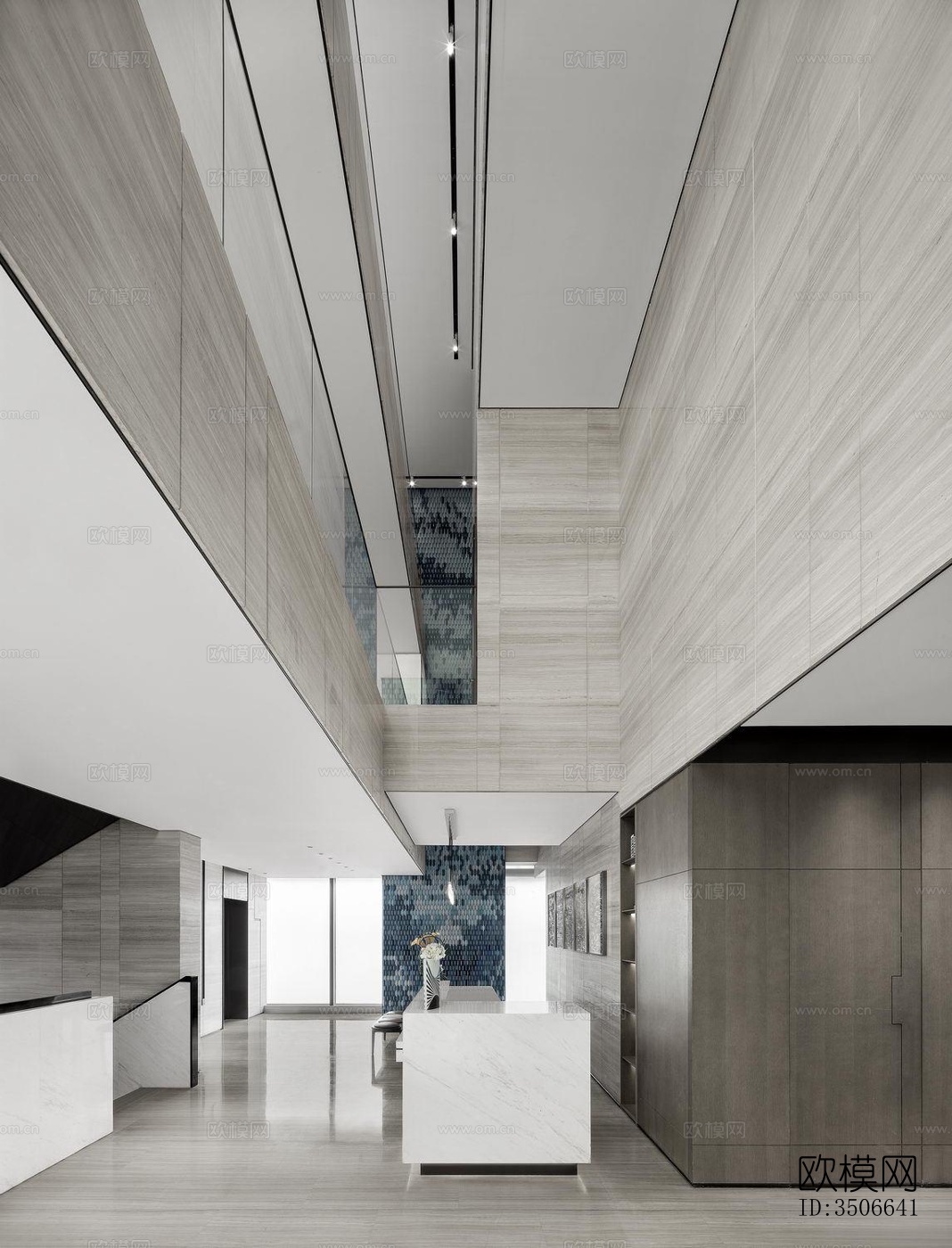 现代售楼处效果图下载（渲染图7）