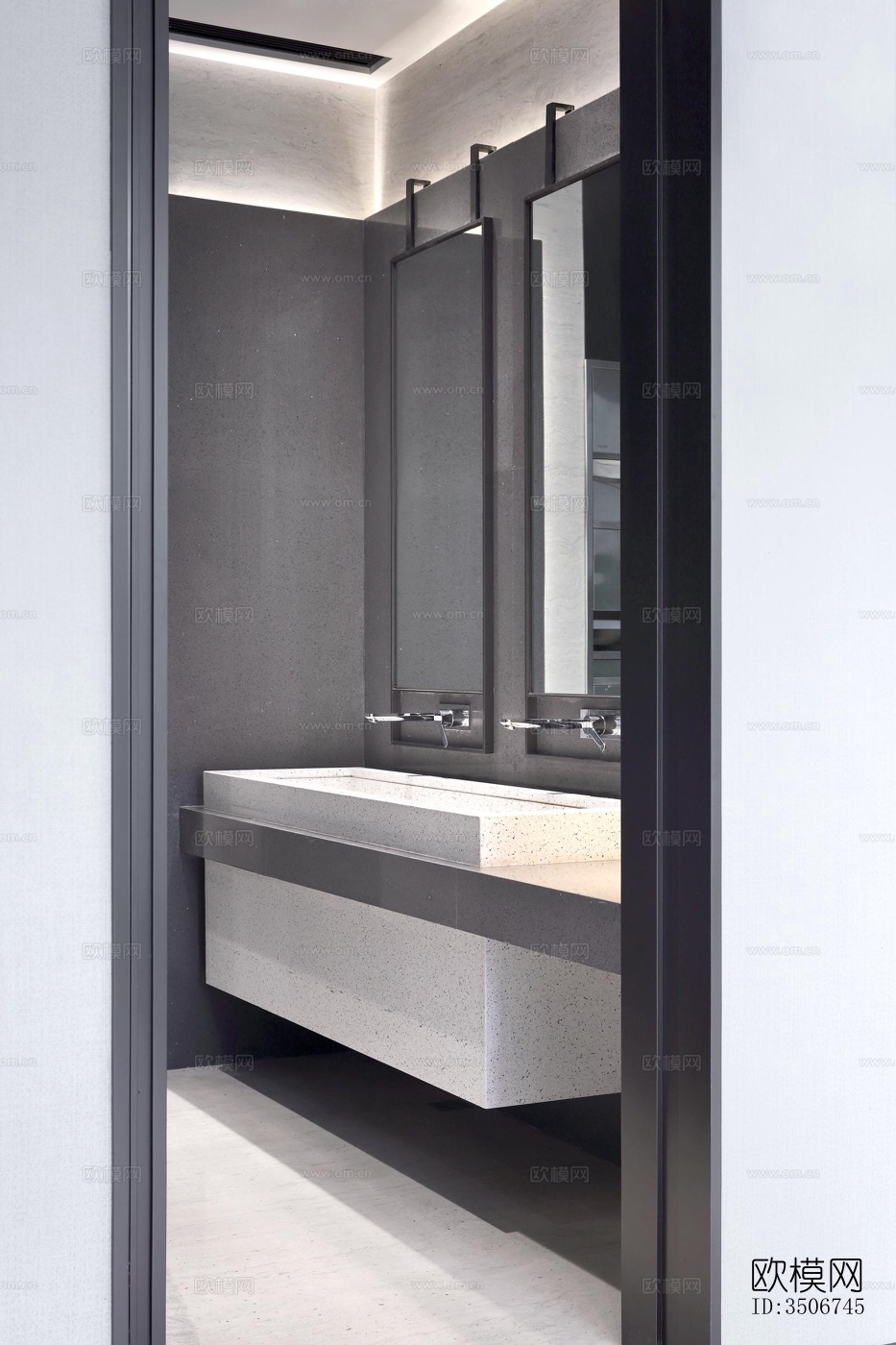 现代售楼处效果图下载（渲染图5）