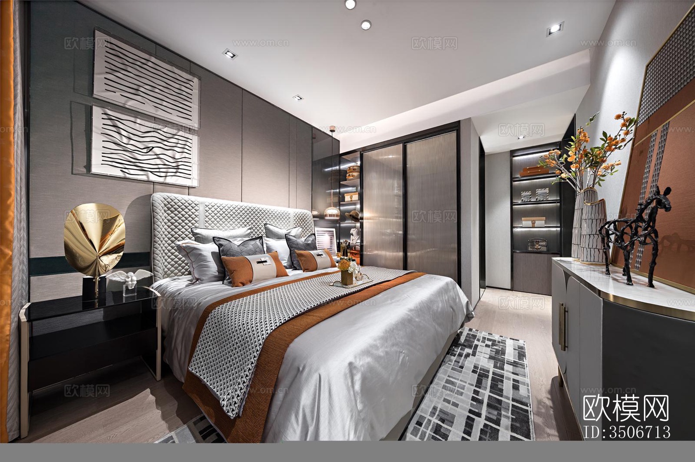 现代售楼处效果图下载（渲染图8）