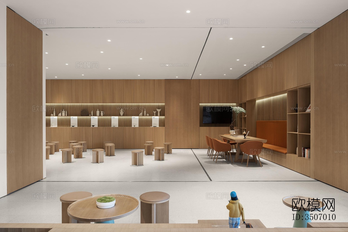 现代售楼处效果图下载（渲染图15）