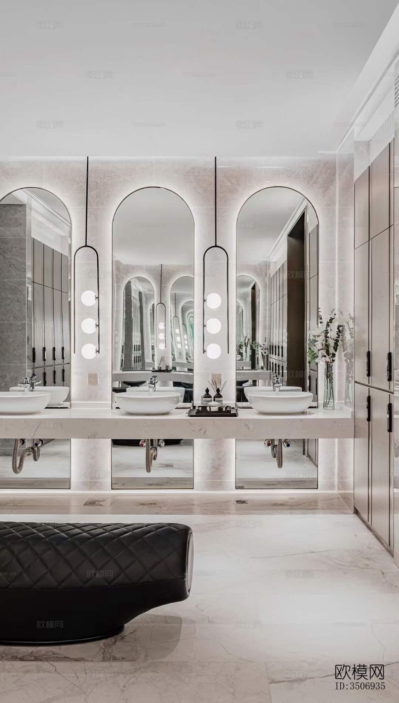 现代售楼处效果图下载（渲染图4）