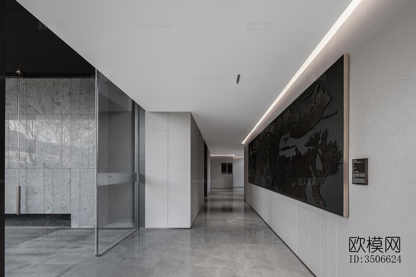 新中式售楼处效果图下载（渲染图19）