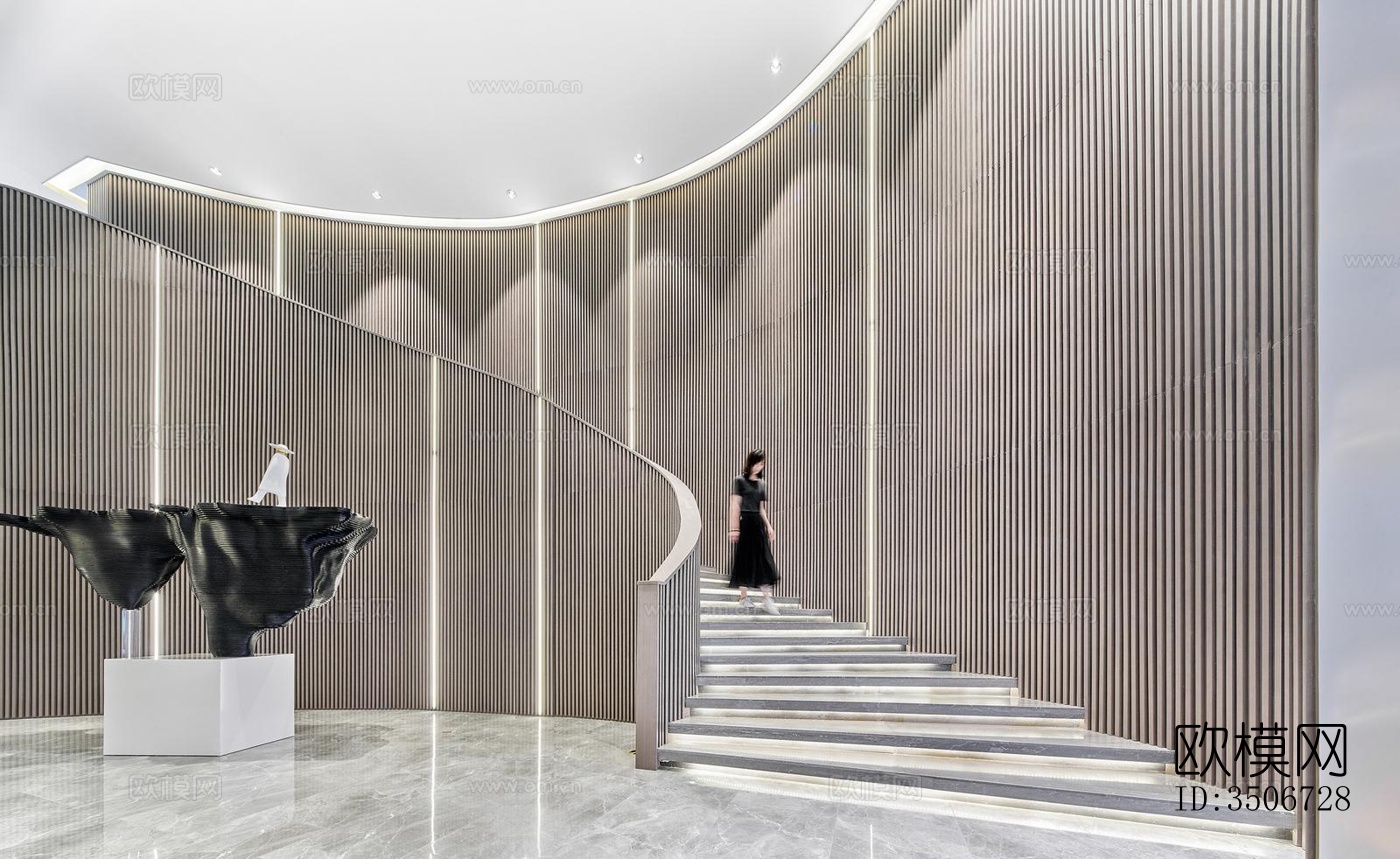 现代售楼处效果图下载（渲染图11）