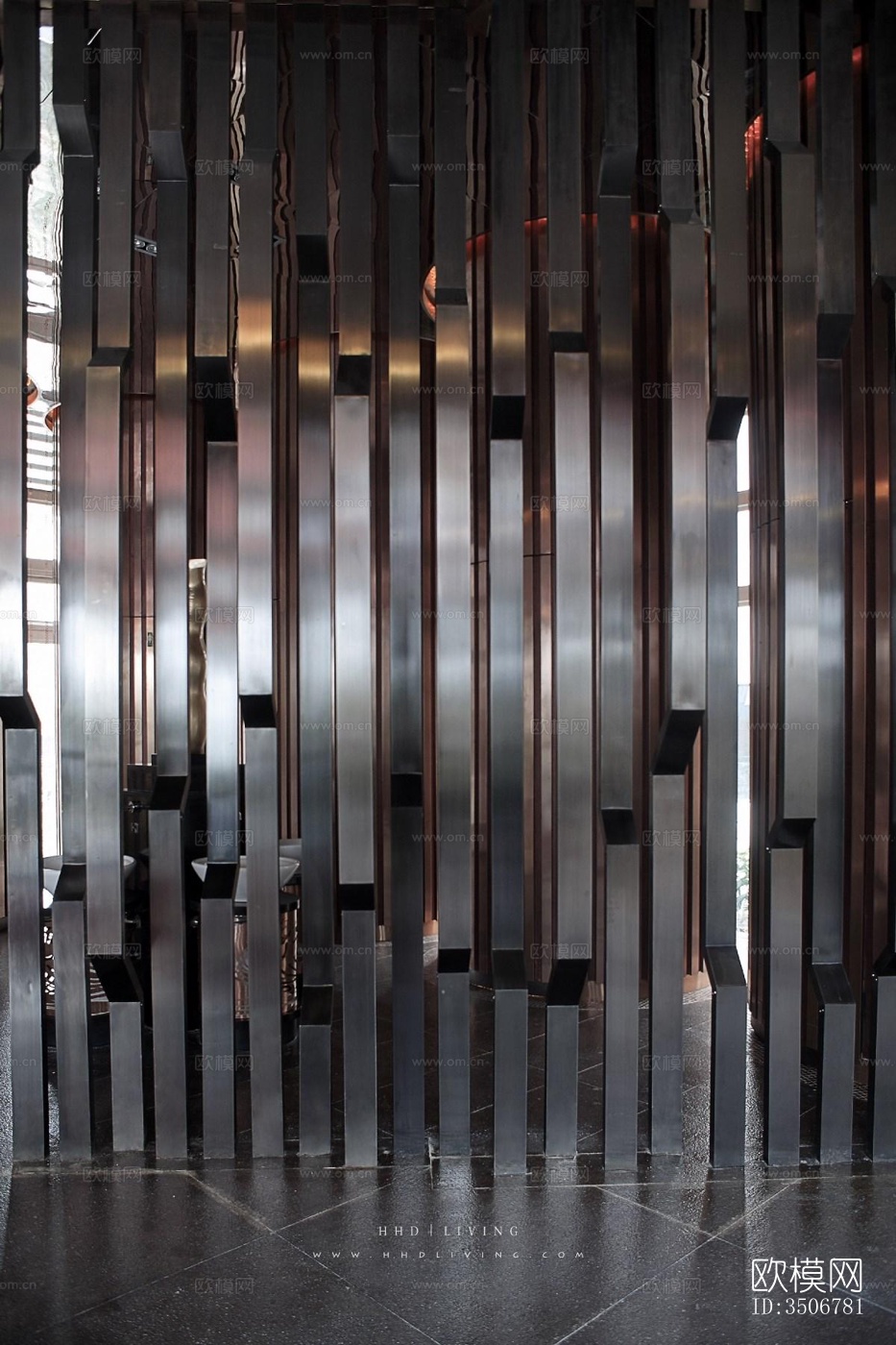 现代售楼处效果图下载（渲染图2）