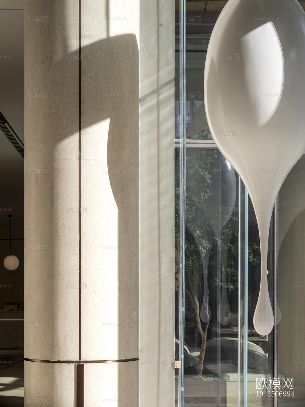 现代售楼处效果图下载（渲染图16）