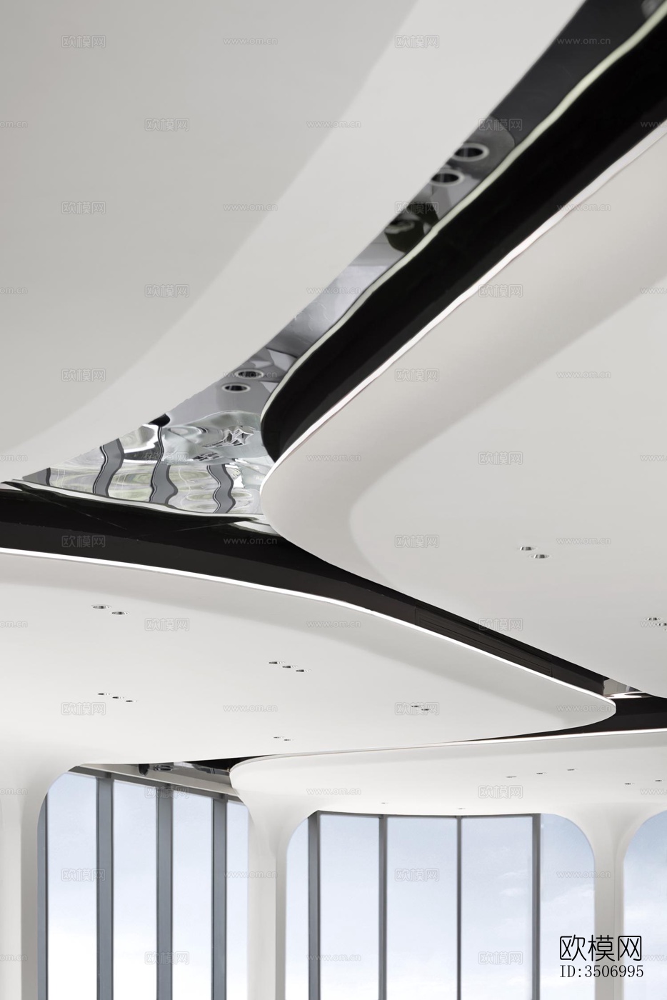 现代售楼处效果图下载（渲染图6）