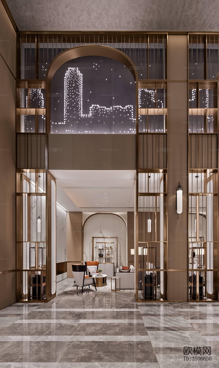 现代售楼处效果图下载（渲染图19）