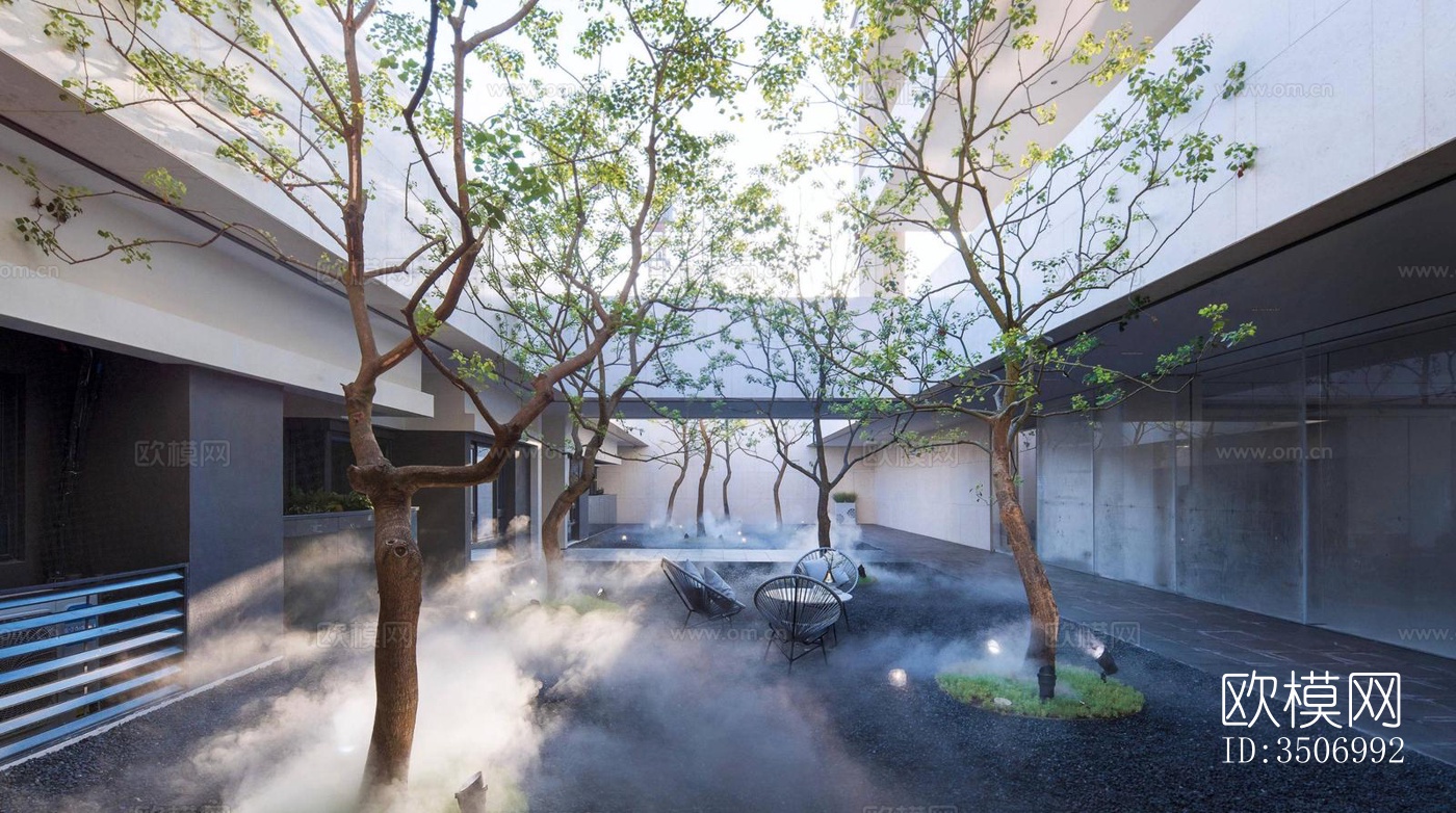 现代售楼处效果图下载（渲染图8）