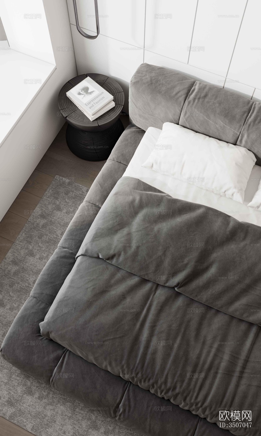 现代大平层效果图下载（渲染图10）