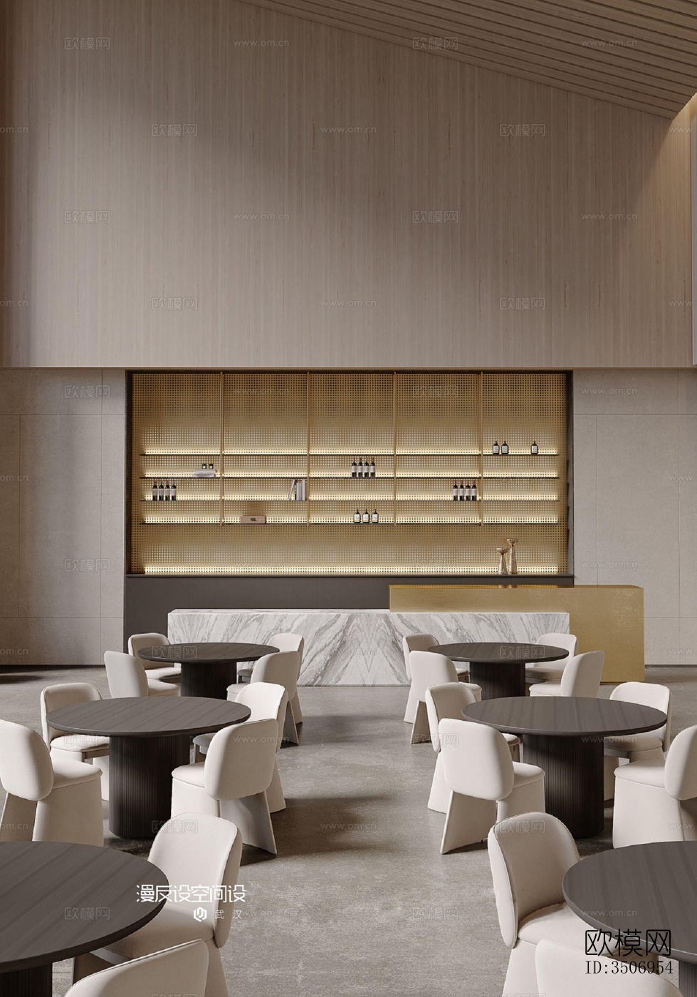 现代售楼处效果图下载（渲染图4）