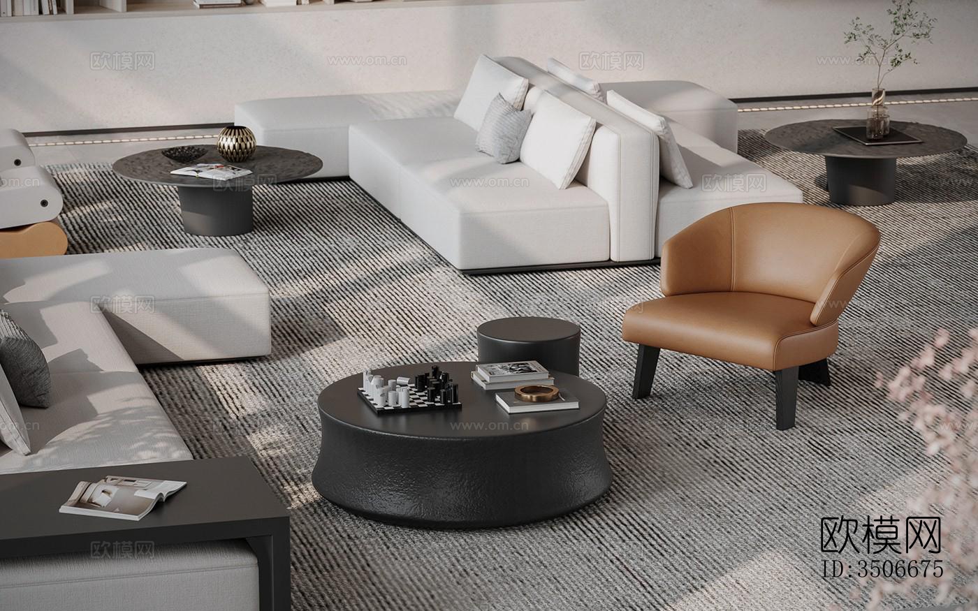 现代售楼处效果图下载（渲染图8）