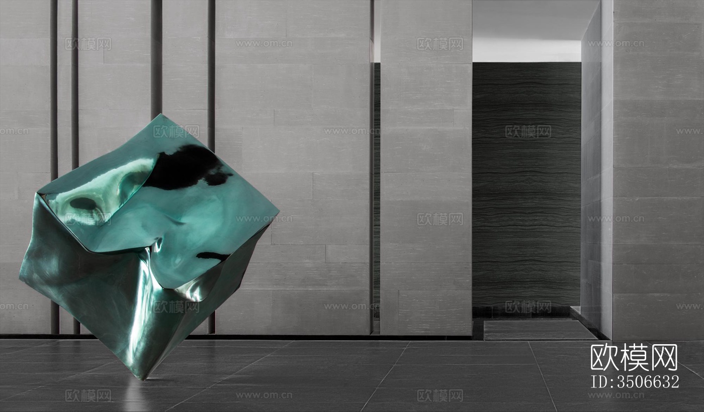 现代售楼处效果图下载（渲染图13）