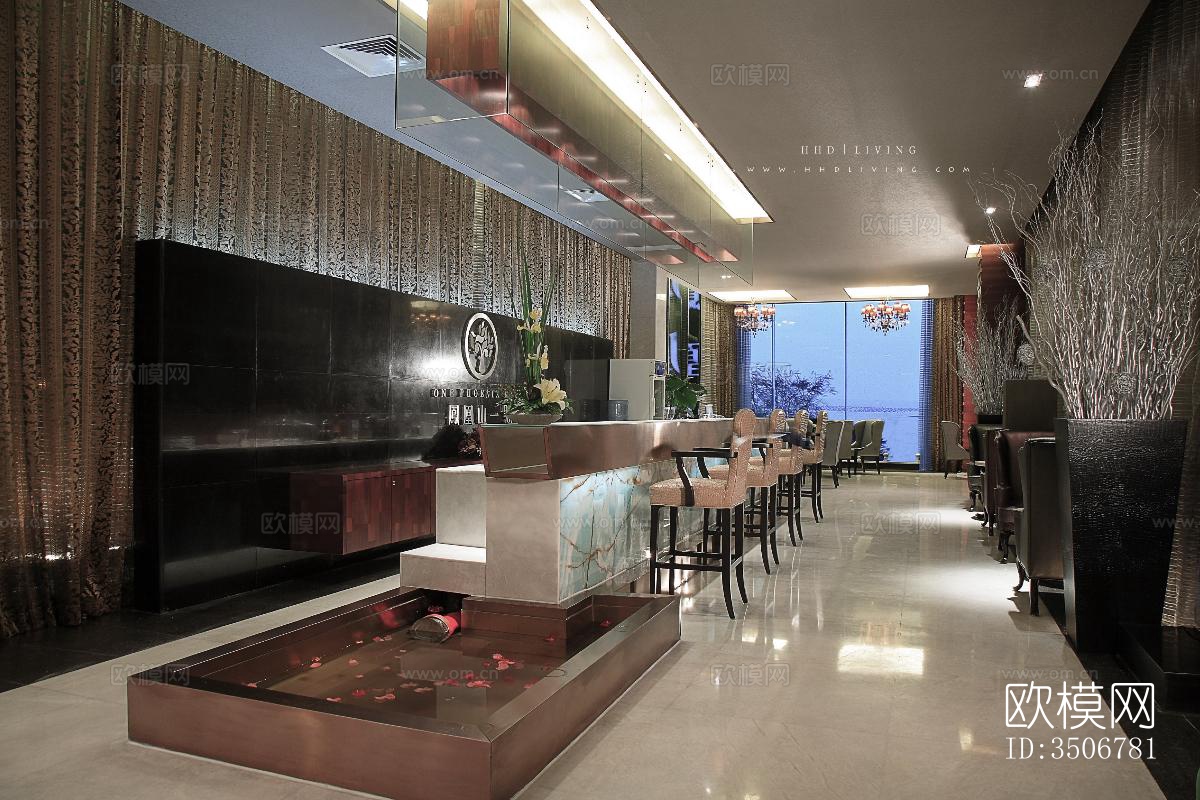 现代售楼处效果图下载（渲染图6）