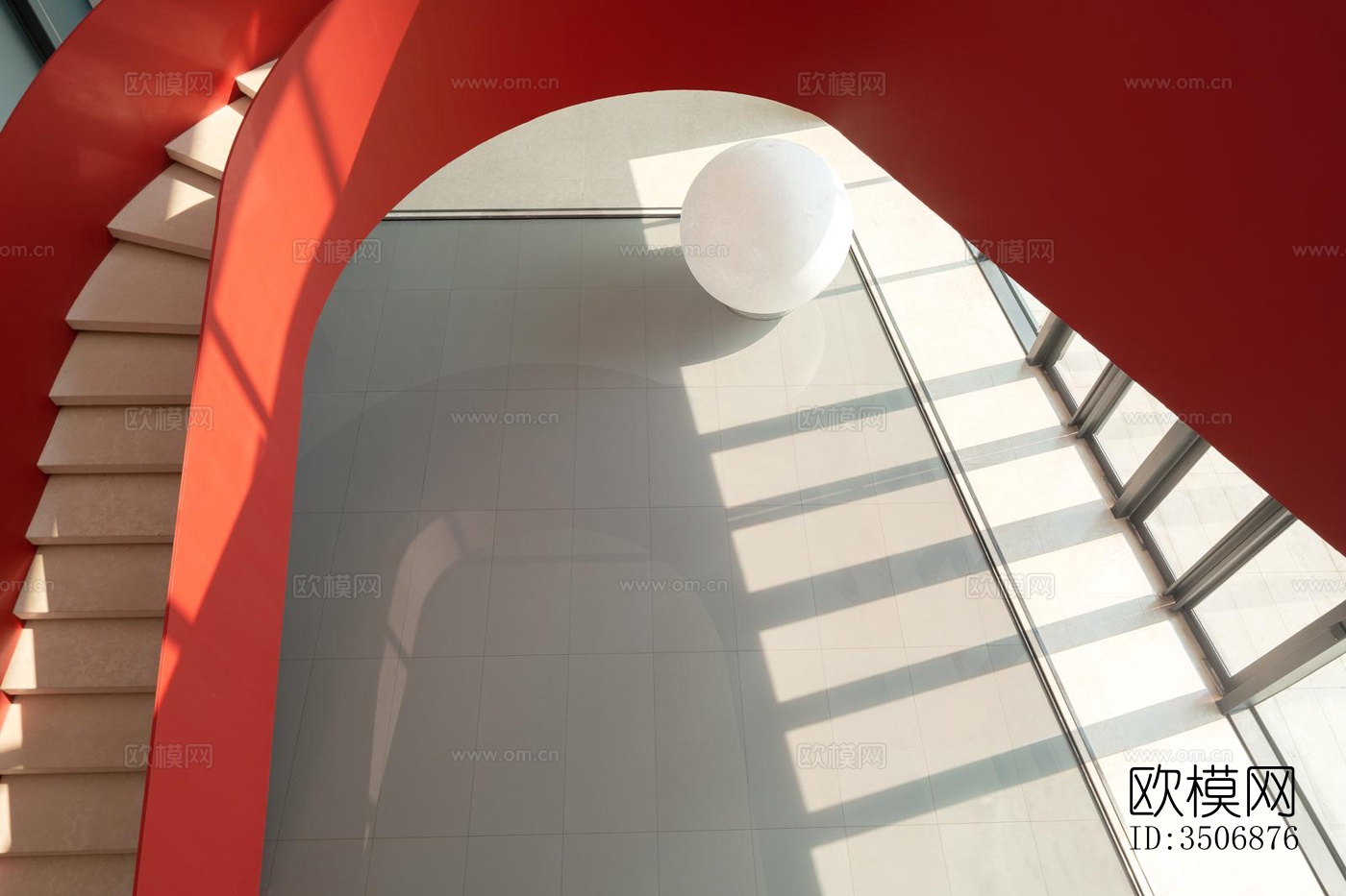 现代售楼处效果图下载（渲染图7）