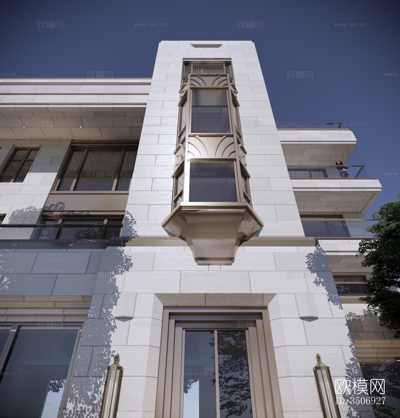 现代售楼处效果图下载（渲染图1）