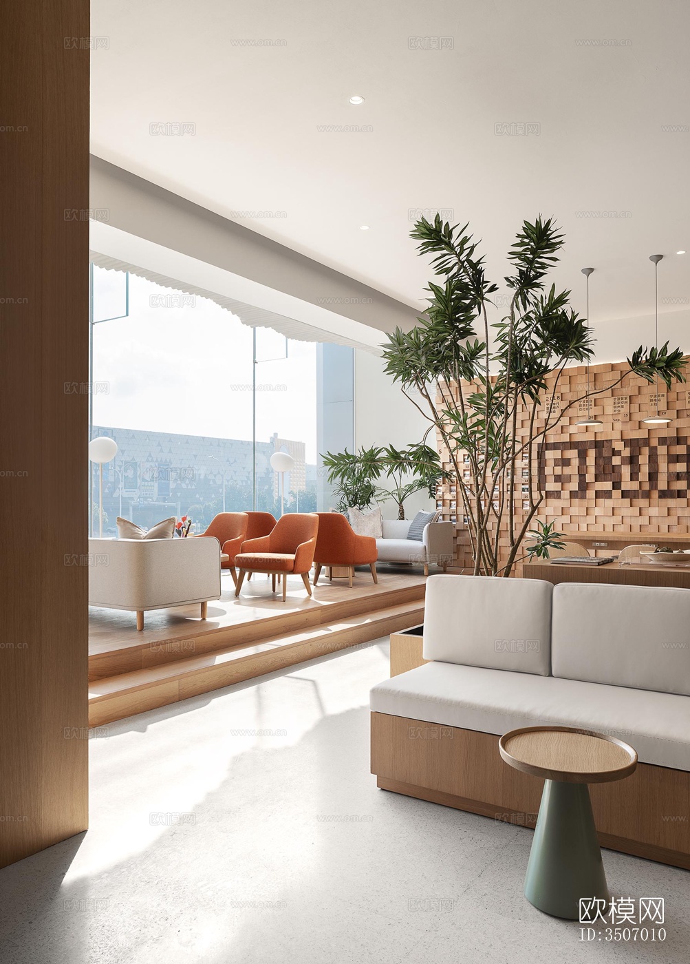 现代售楼处效果图下载（渲染图10）