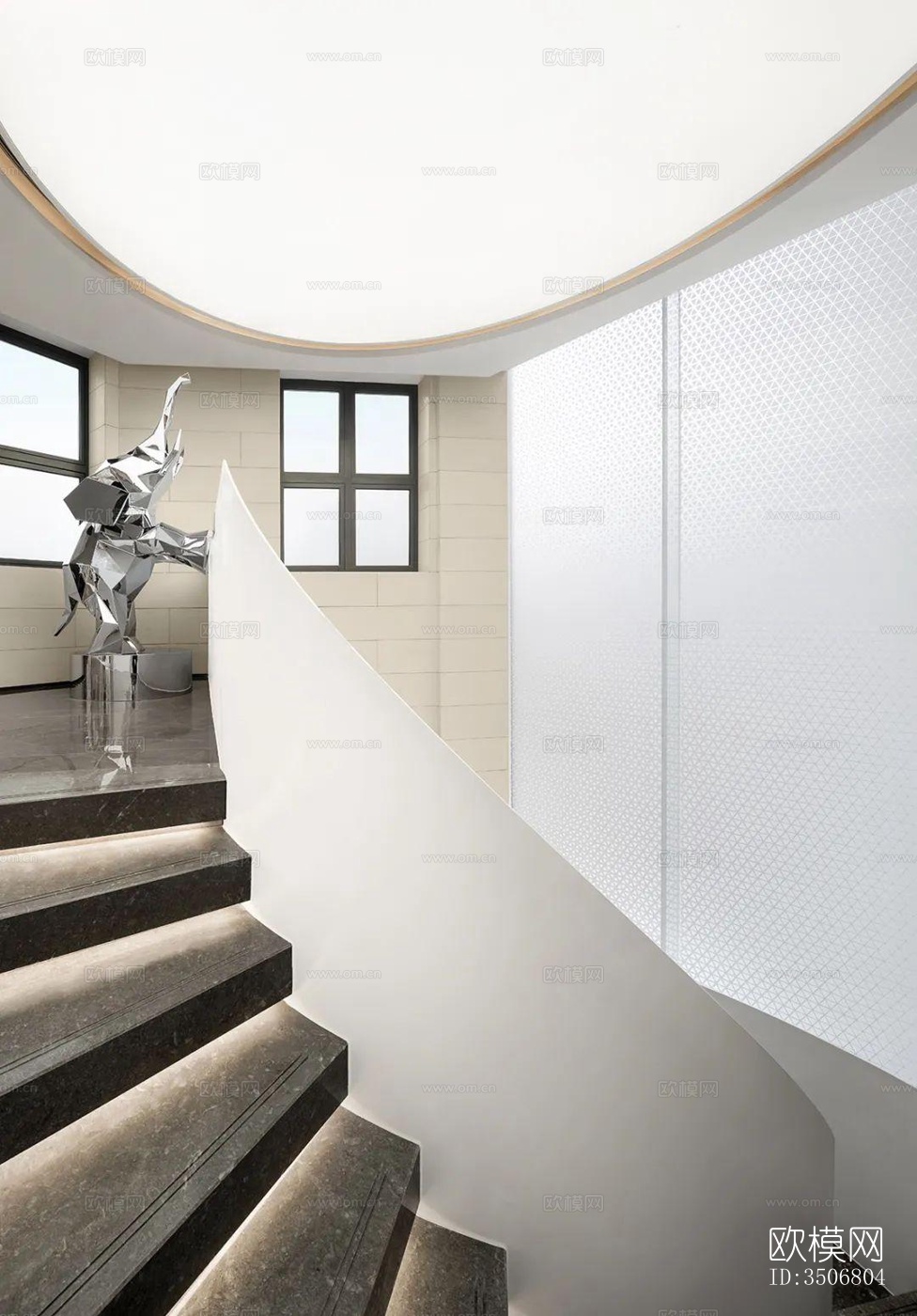 现代售楼处效果图下载（渲染图1）