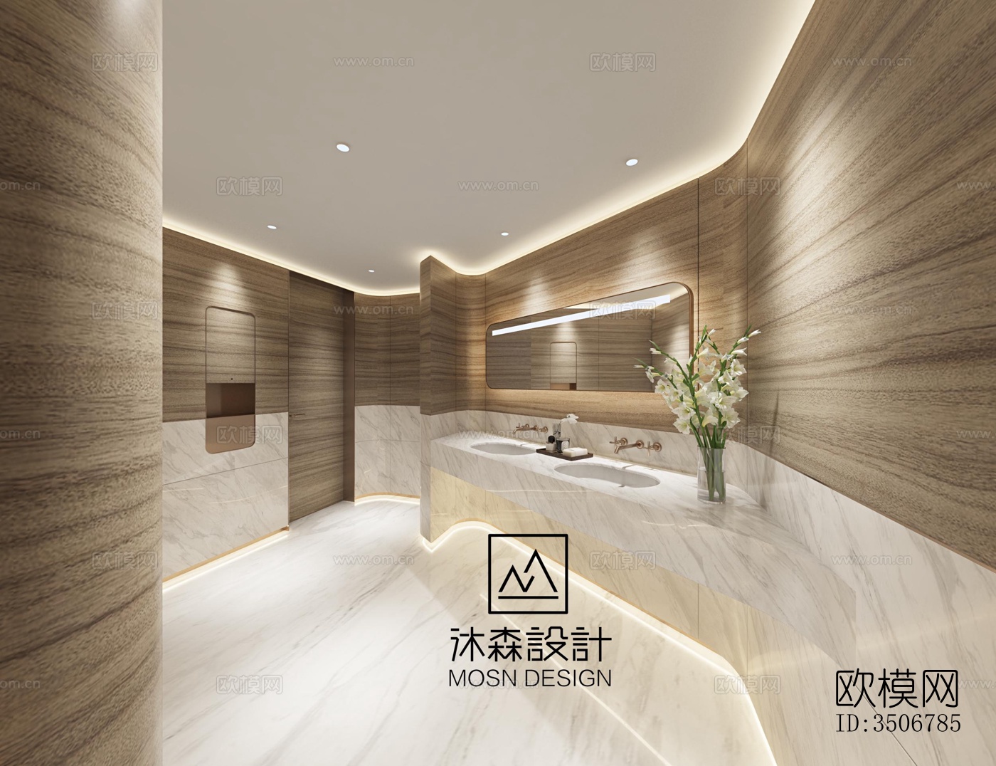 现代售楼处效果图下载（渲染图5）