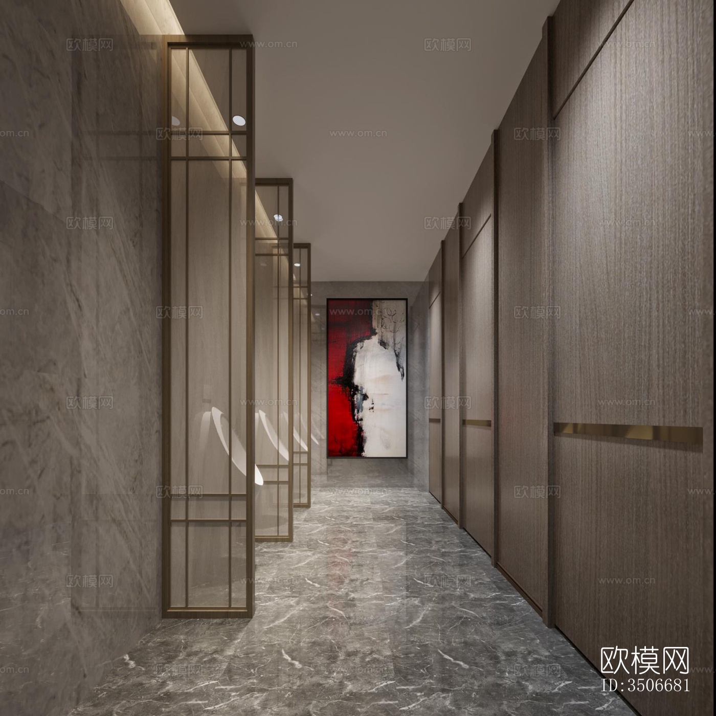 现代售楼处效果图下载（渲染图6）