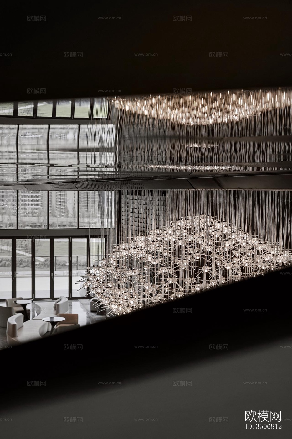 现代售楼处效果图下载（渲染图6）