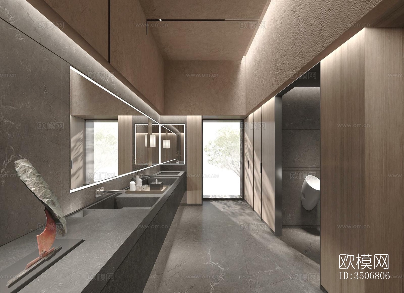 现代售楼处效果图下载（渲染图10）