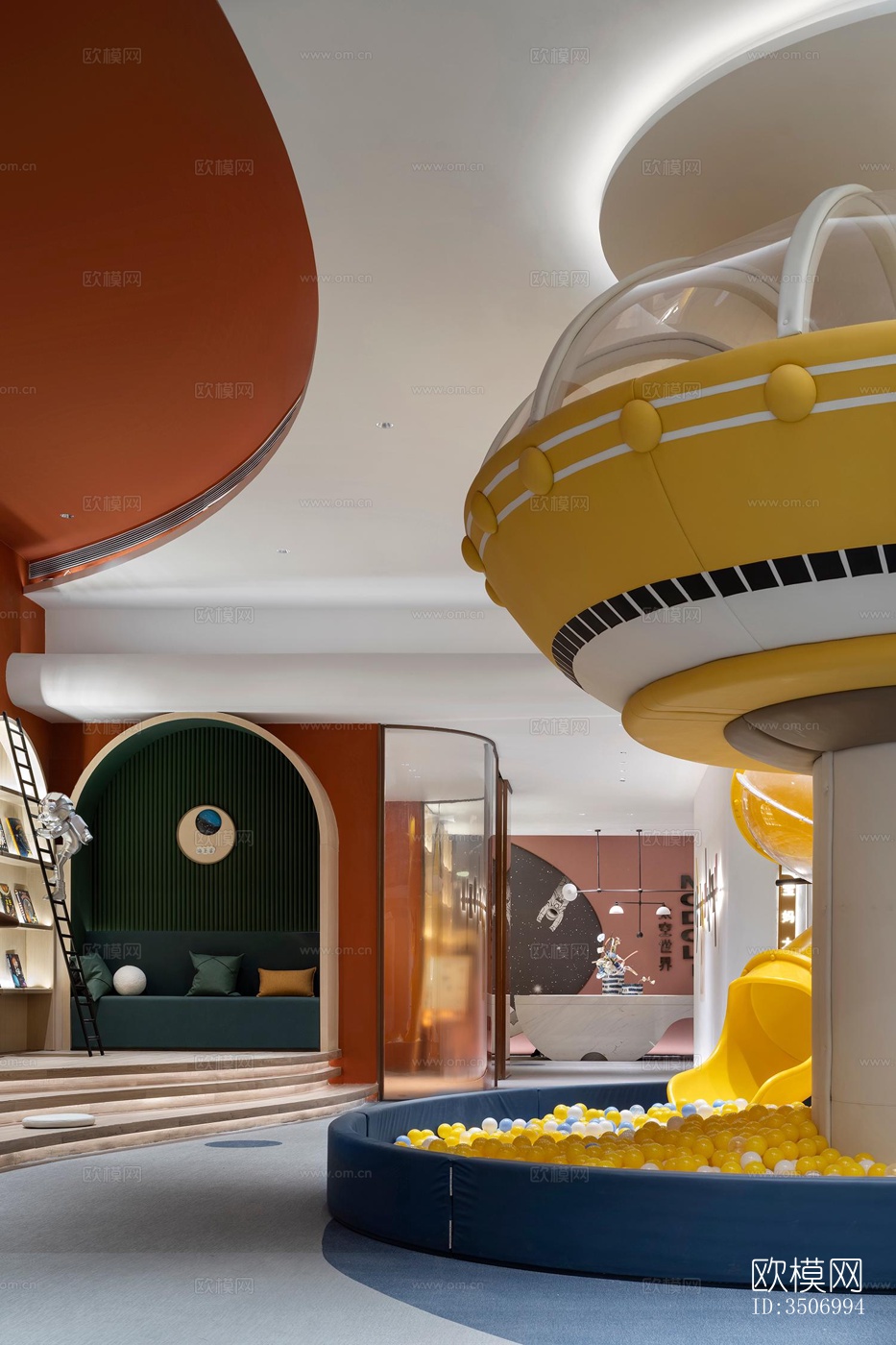 现代售楼处效果图下载（渲染图13）