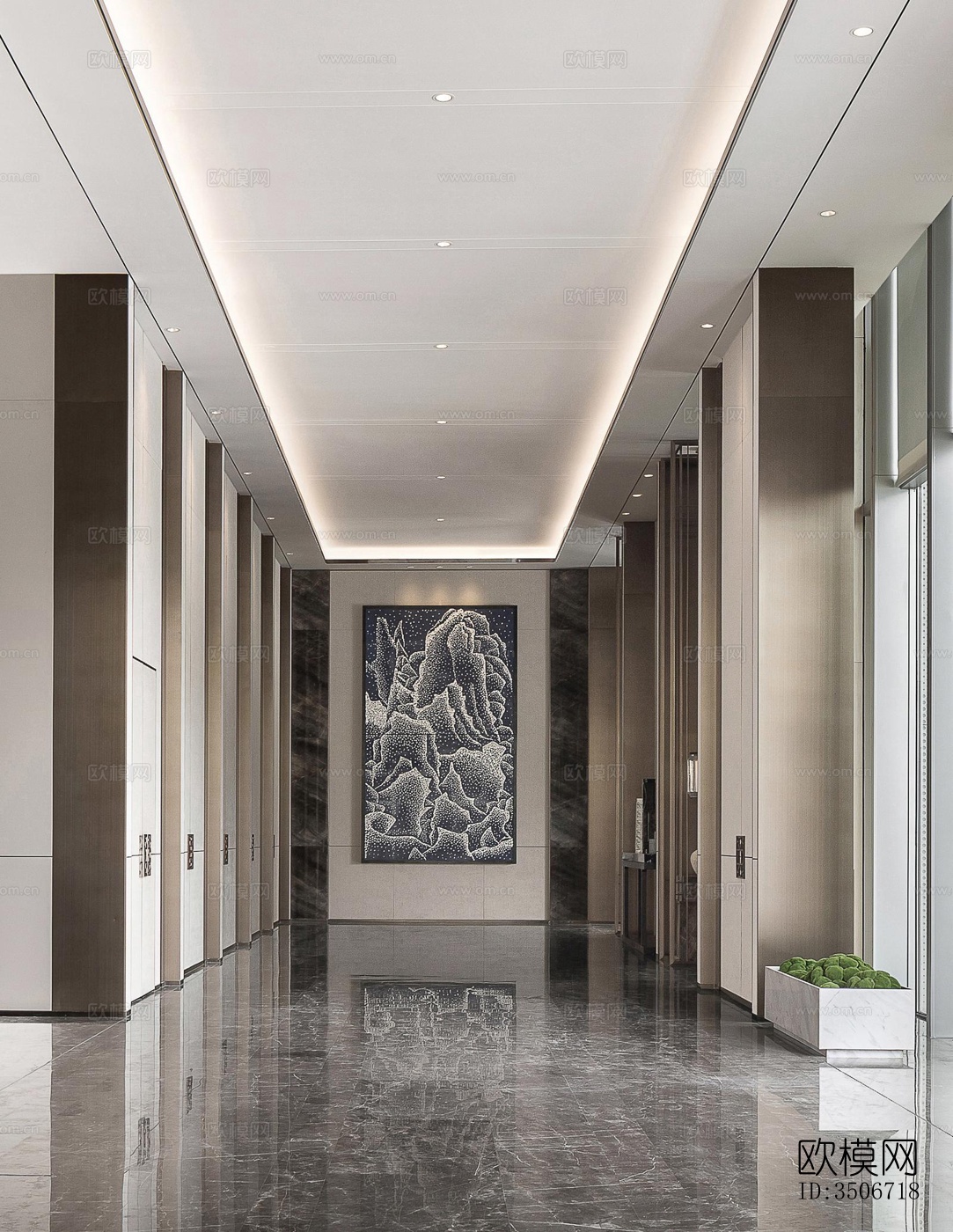 现代售楼处效果图下载（渲染图14）