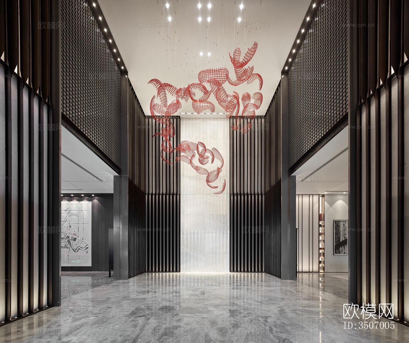 现代售楼处效果图下载（渲染图11）