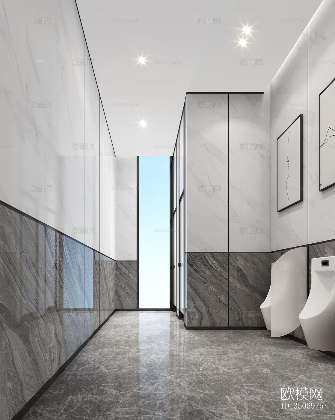 现代售楼处效果图下载（渲染图2）