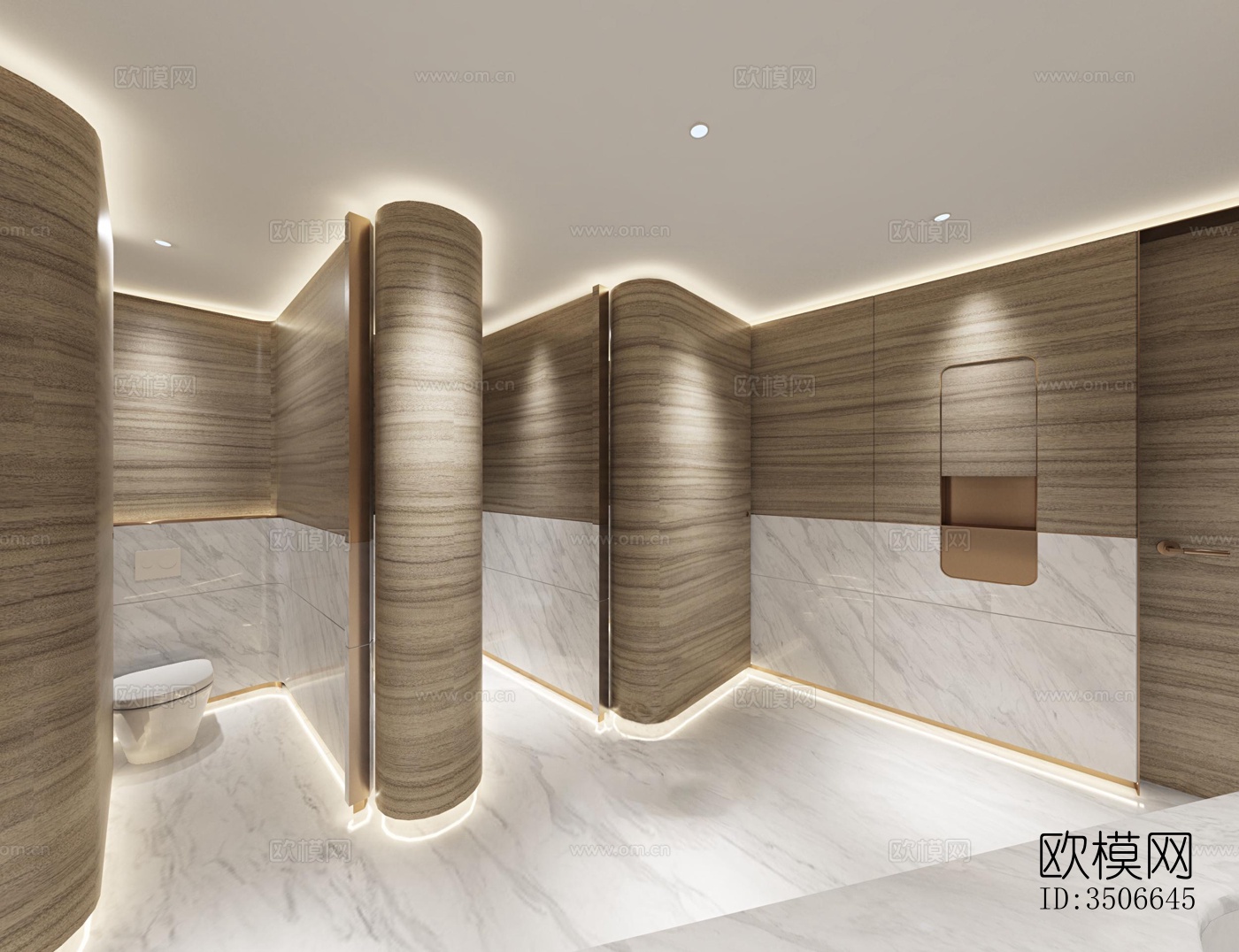 现代售楼处效果图下载（渲染图2）