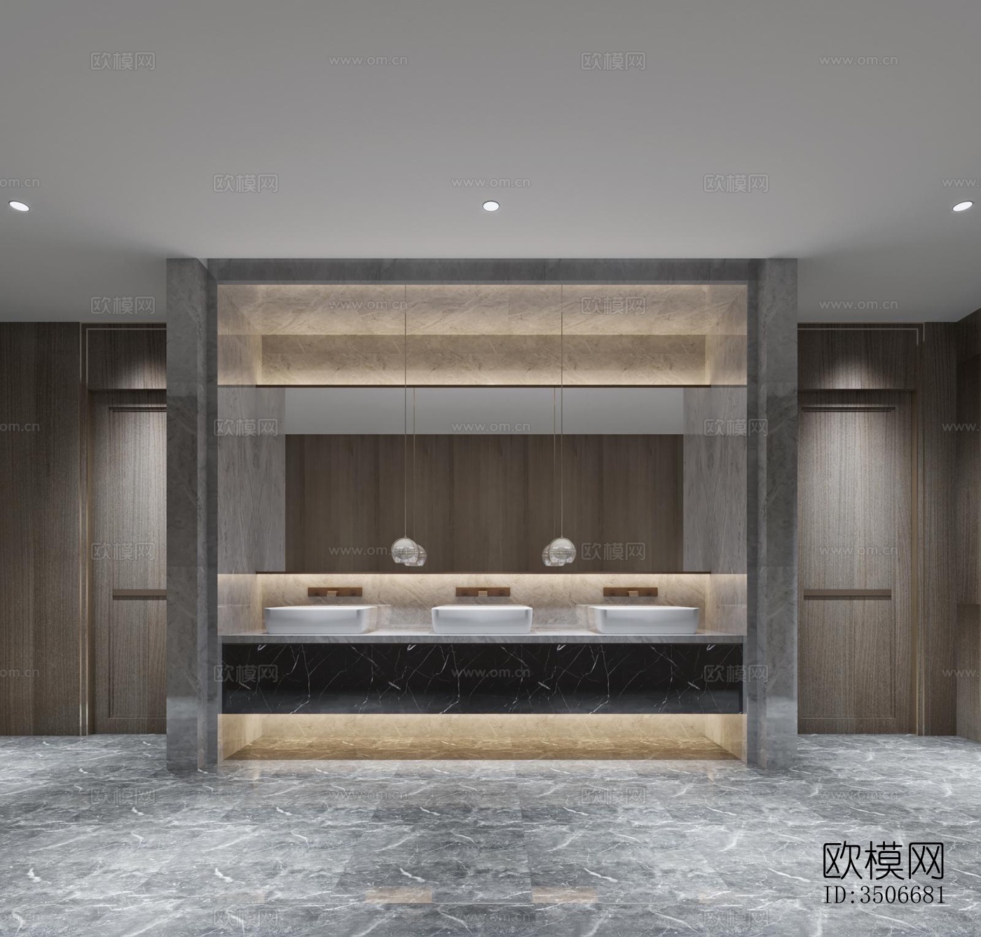 现代售楼处效果图下载（渲染图8）